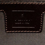 Shoulder Bag Baguette Brown Zucca Canvas