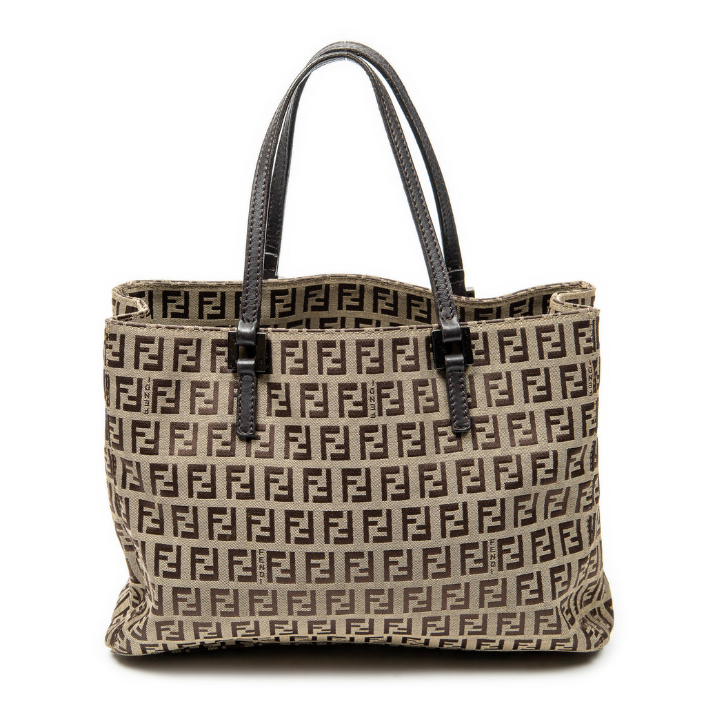 Shoulder Bag Small Tote Beige Zucchino Canvas