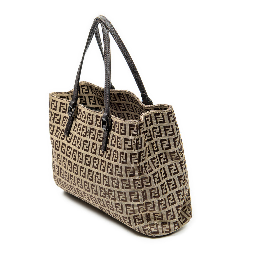 Shoulder Bag Small Tote Beige Zucchino Canvas