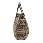 Shoulder Bag Small Tote Beige Zucchino Canvas