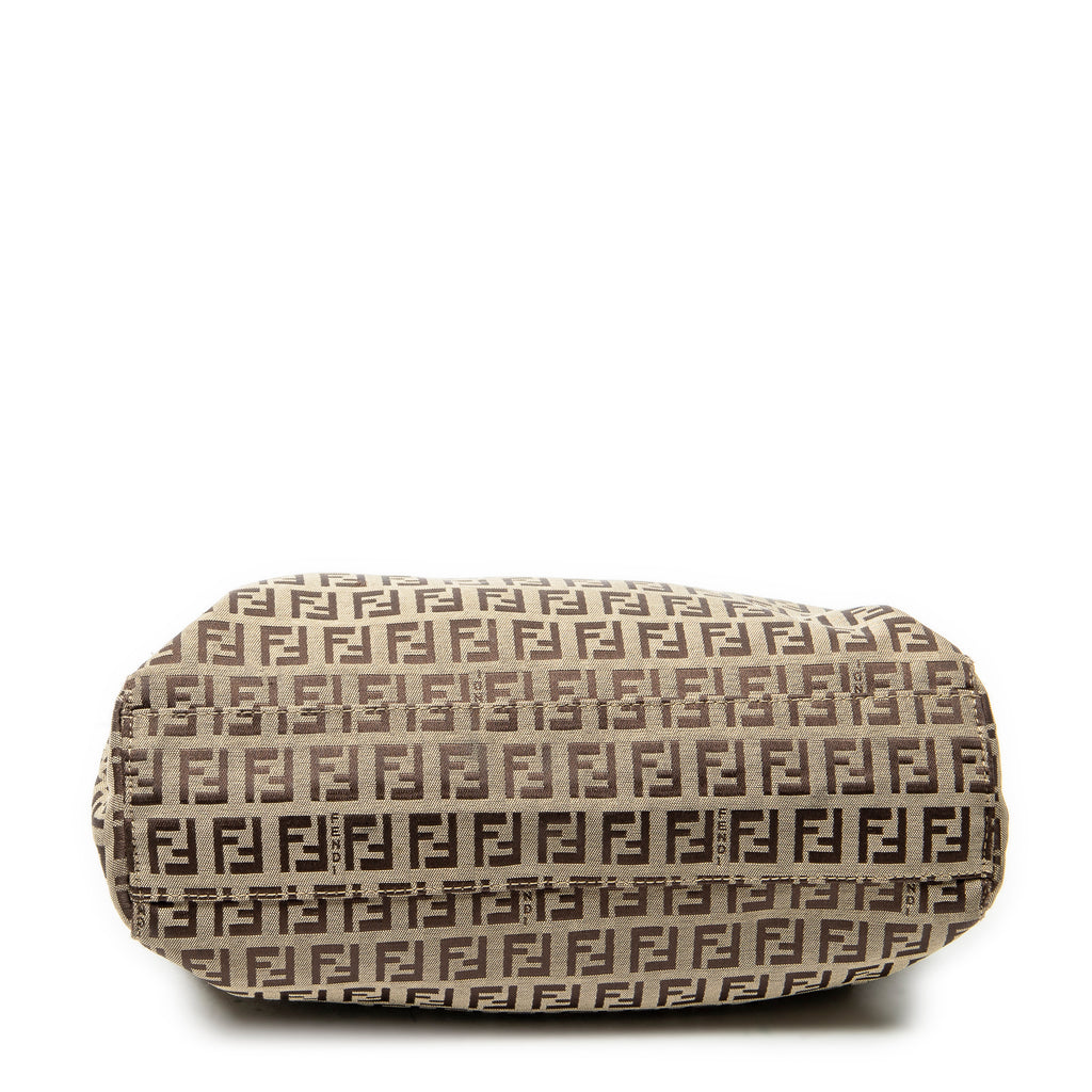 Shoulder Bag Small Tote Beige Zucchino Canvas