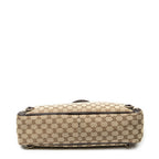 Handbag Large Abbey D-Ring Tote Beige Monogrammed Canvas