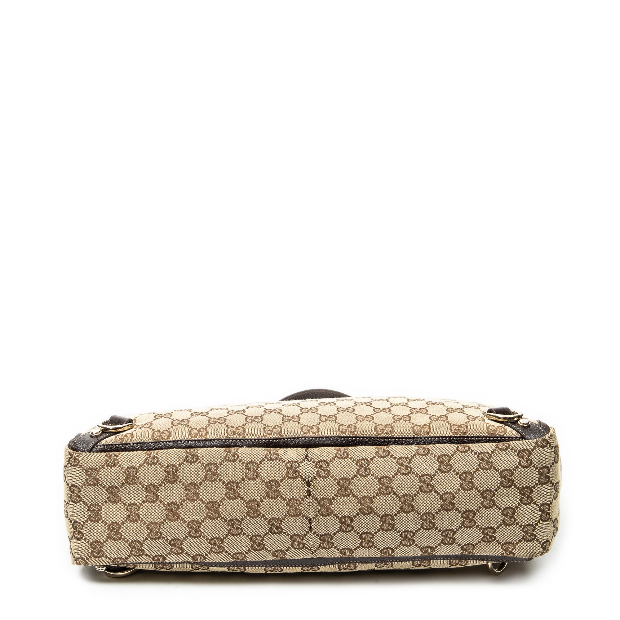Handbag Large Abbey D-Ring Tote Beige Monogrammed Canvas