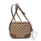Shoulder Bag Mini Bree Crossbody Beige Monogrammed Canvas