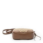 Shoulder Bag Mini Bree Crossbody Beige Monogrammed Canvas