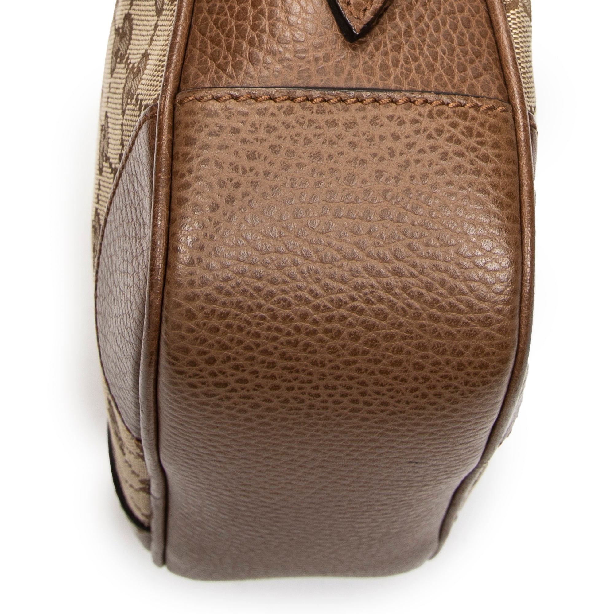 Shoulder Bag Mini Bree Crossbody Beige Monogrammed Canvas