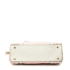 Shoulder Bag Abbey Zip Tote Pink Monogrammed Canvas