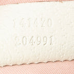 Shoulder Bag Abbey Zip Tote Pink Monogrammed Canvas