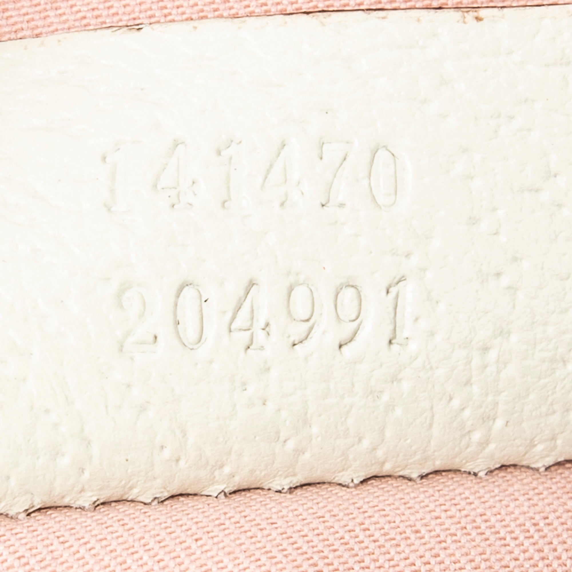 Shoulder Bag Abbey Zip Tote Pink Monogrammed Canvas