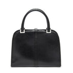 Shoulder Bag Jackie Dome Bag Black Calfskin Leather