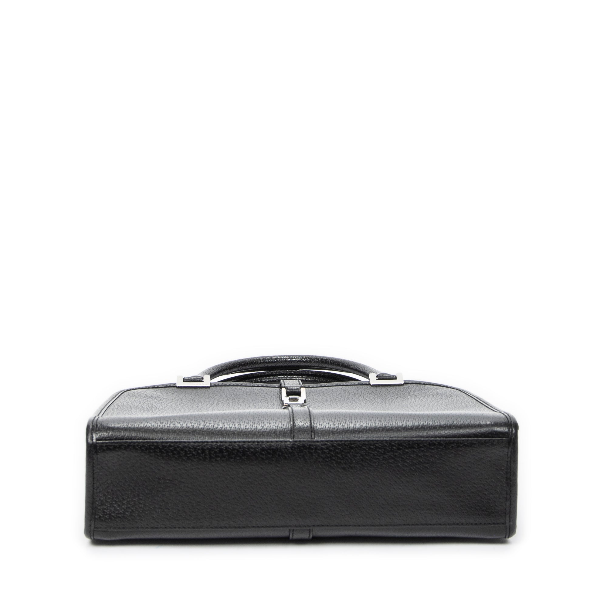 Shoulder Bag Jackie Dome Bag Black Calfskin Leather