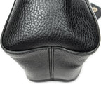 Shoulder Bag Mini Swing Tote Black Calfskin Leather