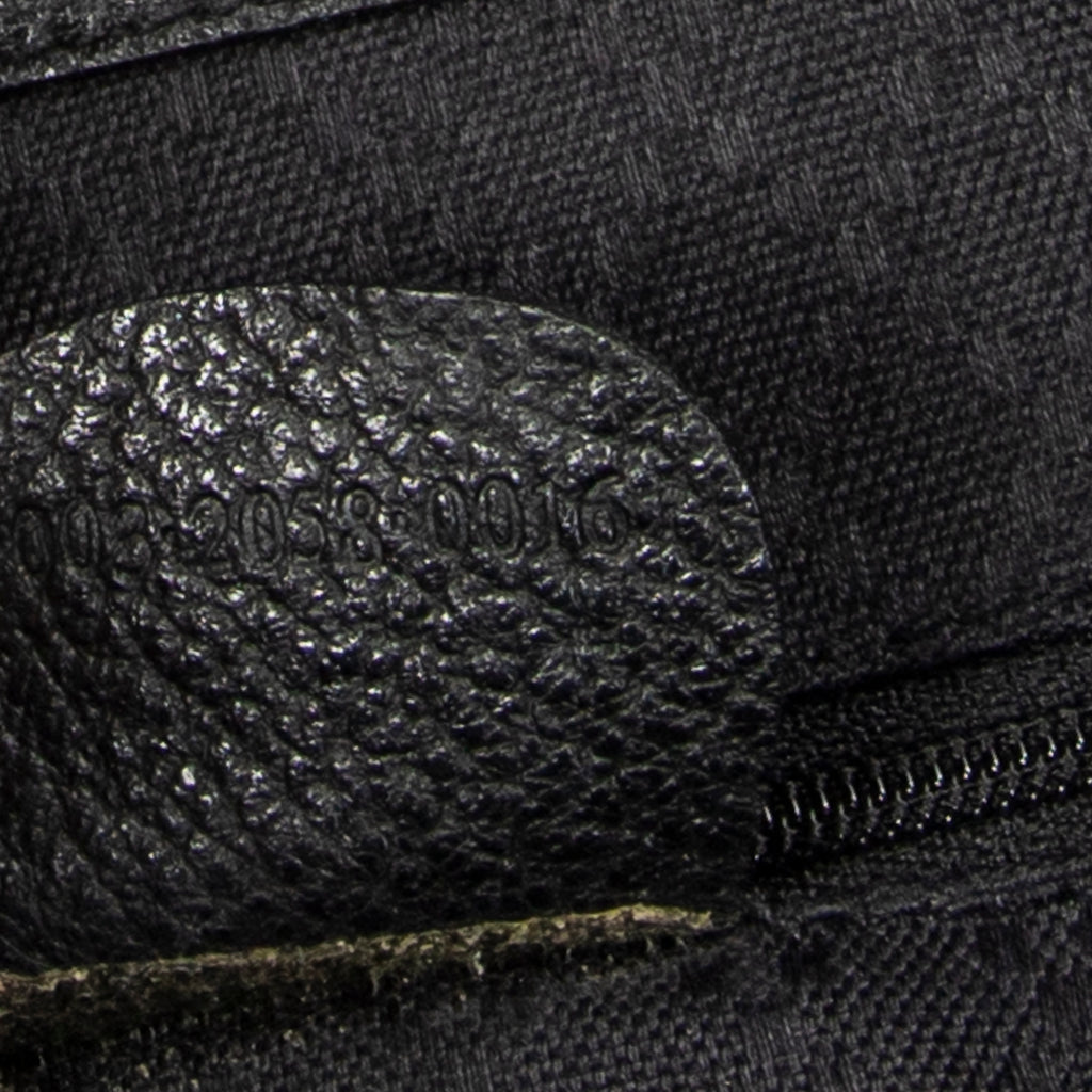Backpack Large Bamboo Backpack Black Suede Leather