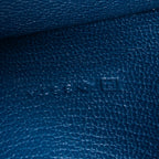 Wallet Bearn Soufflet Wallet Blue Izmir Chevre Mysore Leather