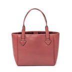Handbag Heritage Tote Small Pink Calfskin Leather