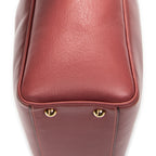 Handbag Heritage Tote Small Pink Calfskin Leather