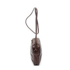 Shoulder Bag Vintage Anagram Crossbody Brown Calfskin Leather