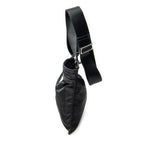 Shoulder Bag Small Crossbody Black Nylon Canvas