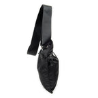 Shoulder Bag Small Crossbody Black Nylon Canvas