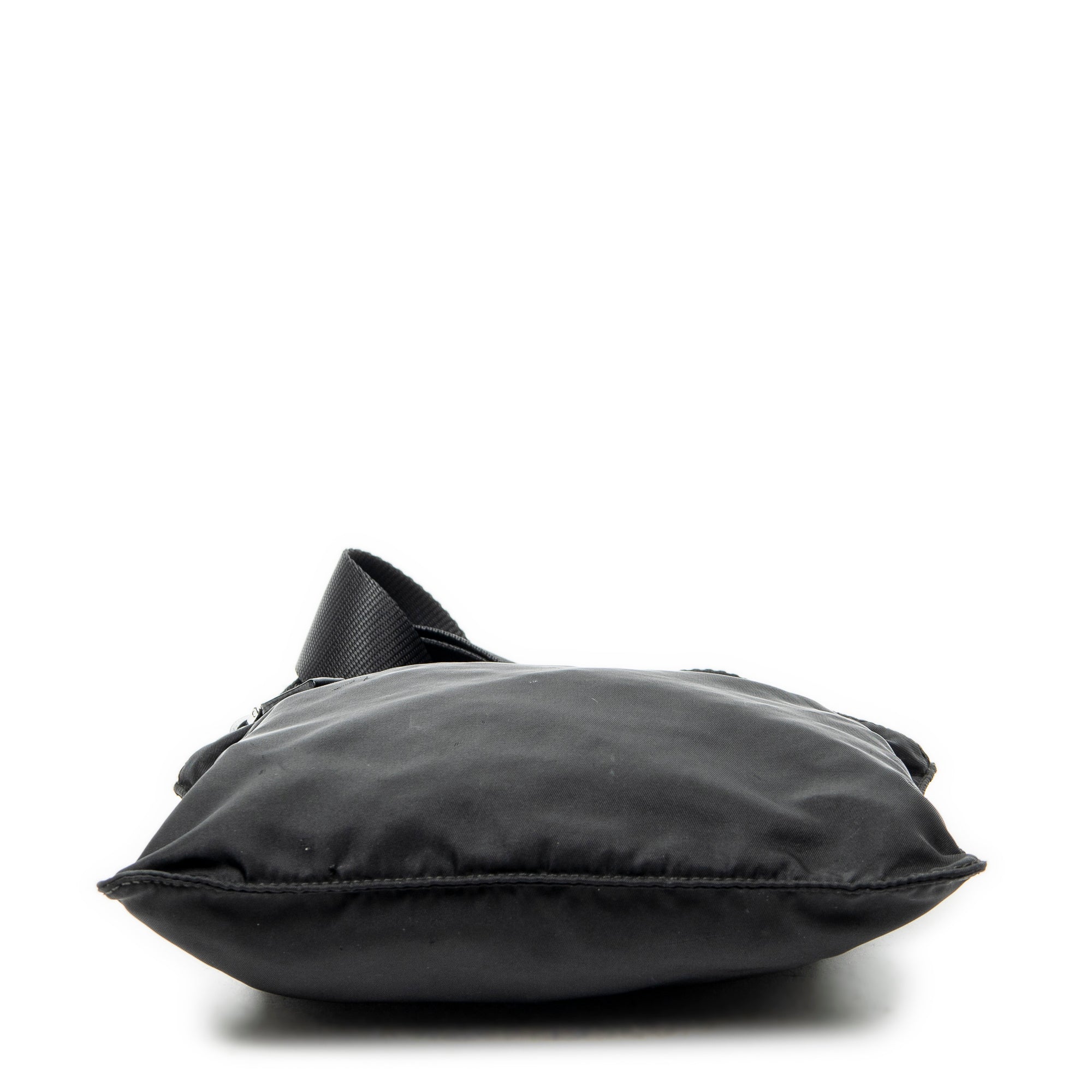 Shoulder Bag Small Crossbody Black Nylon Canvas