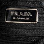 Shoulder Bag Medium Messenger Black Nylon Canvas
