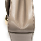 Shoulder Bag Small C Crossbody Taupe Calfskin Leather
