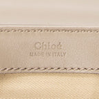 Shoulder Bag Small C Crossbody Taupe Calfskin Leather