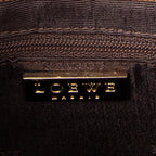 Shoulder Bag Zip Hobo Tan Grained Calfskin Leather