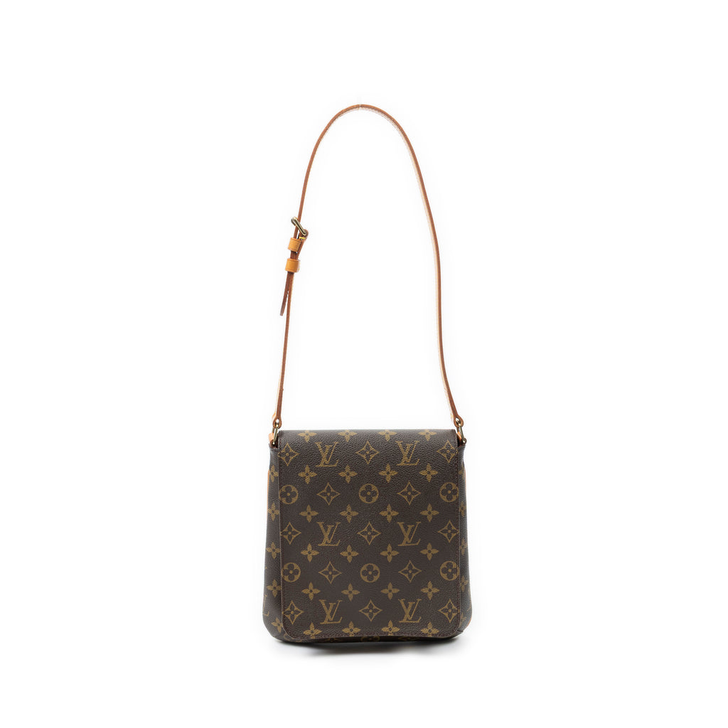 Shoulder Bag Musette Salsa Brown Monogram Canvas