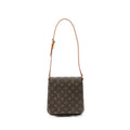 Shoulder Bag Musette Salsa Brown Monogram Canvas