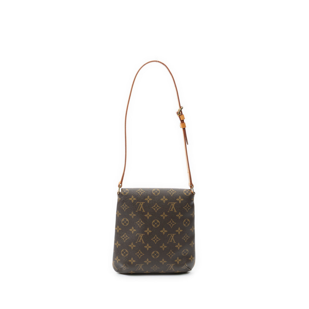 Shoulder Bag Musette Salsa Brown Monogram Canvas