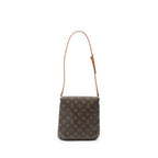 Shoulder Bag Musette Salsa Brown Monogram Canvas