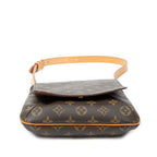 Shoulder Bag Musette Salsa Brown Monogram Canvas