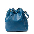 Shoulder Bag Noe PM Blue Epi
