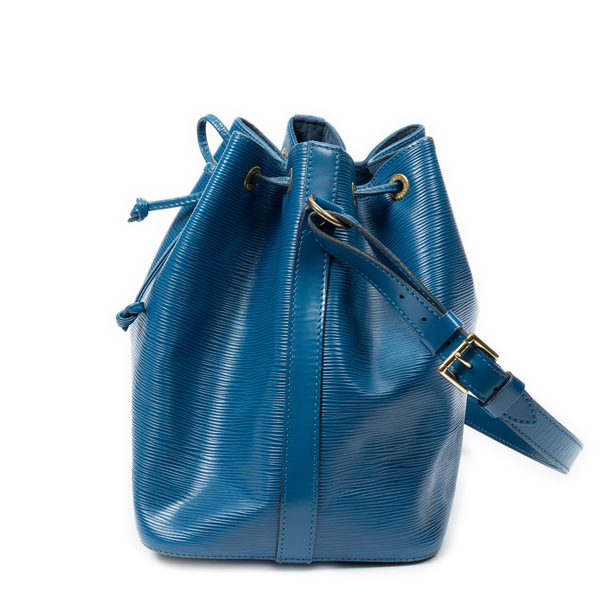 Shoulder Bag Noe PM Blue Epi