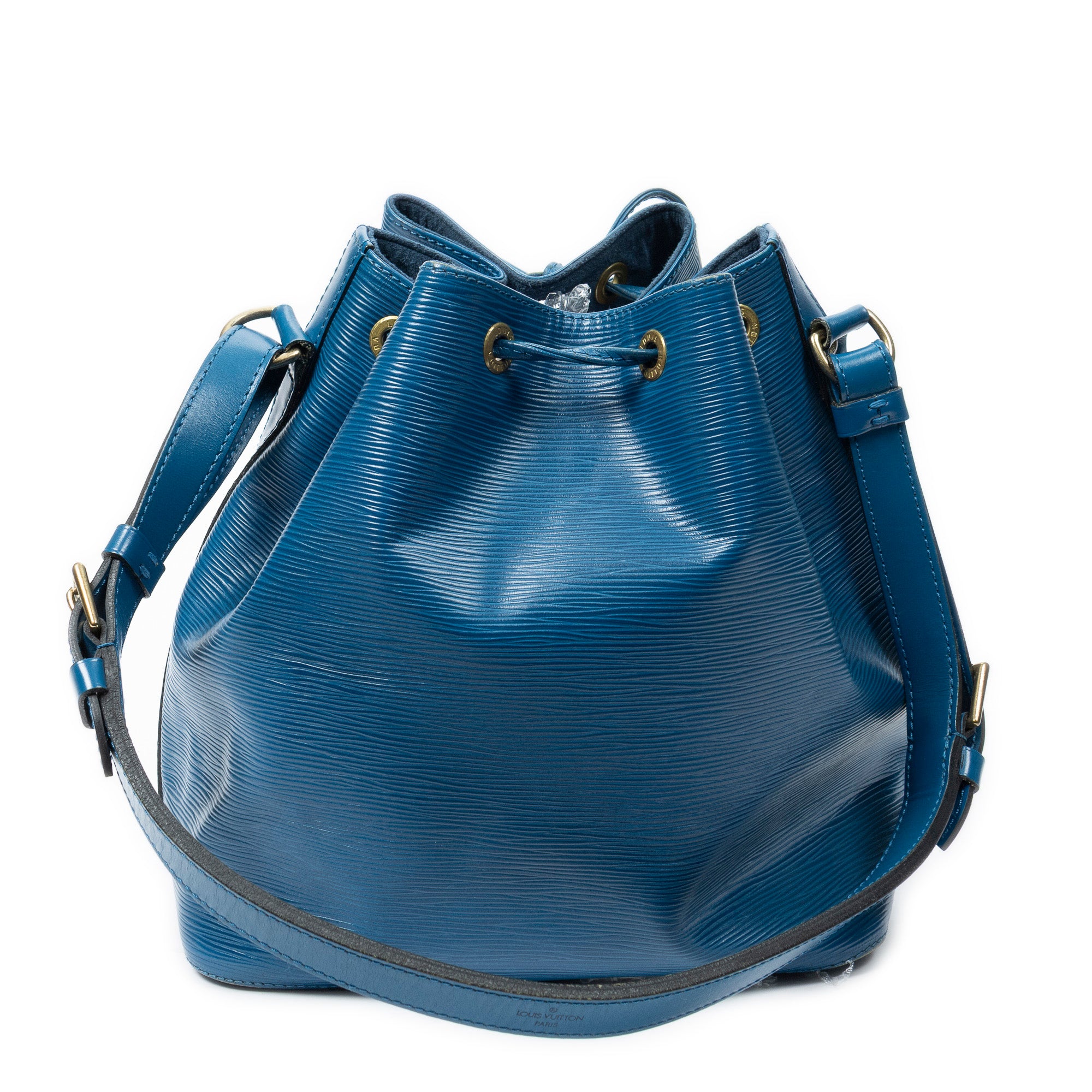 Shoulder Bag Noe PM Blue Epi