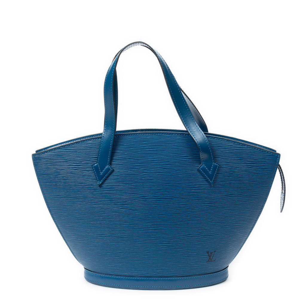 Handbag St-Jacques PM Blue Epi