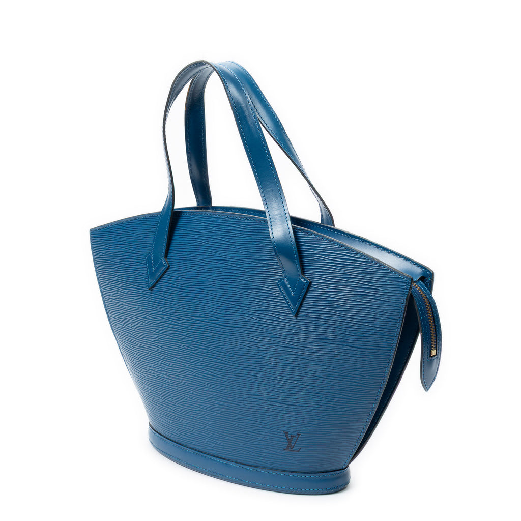 Handbag St-Jacques PM Blue Epi