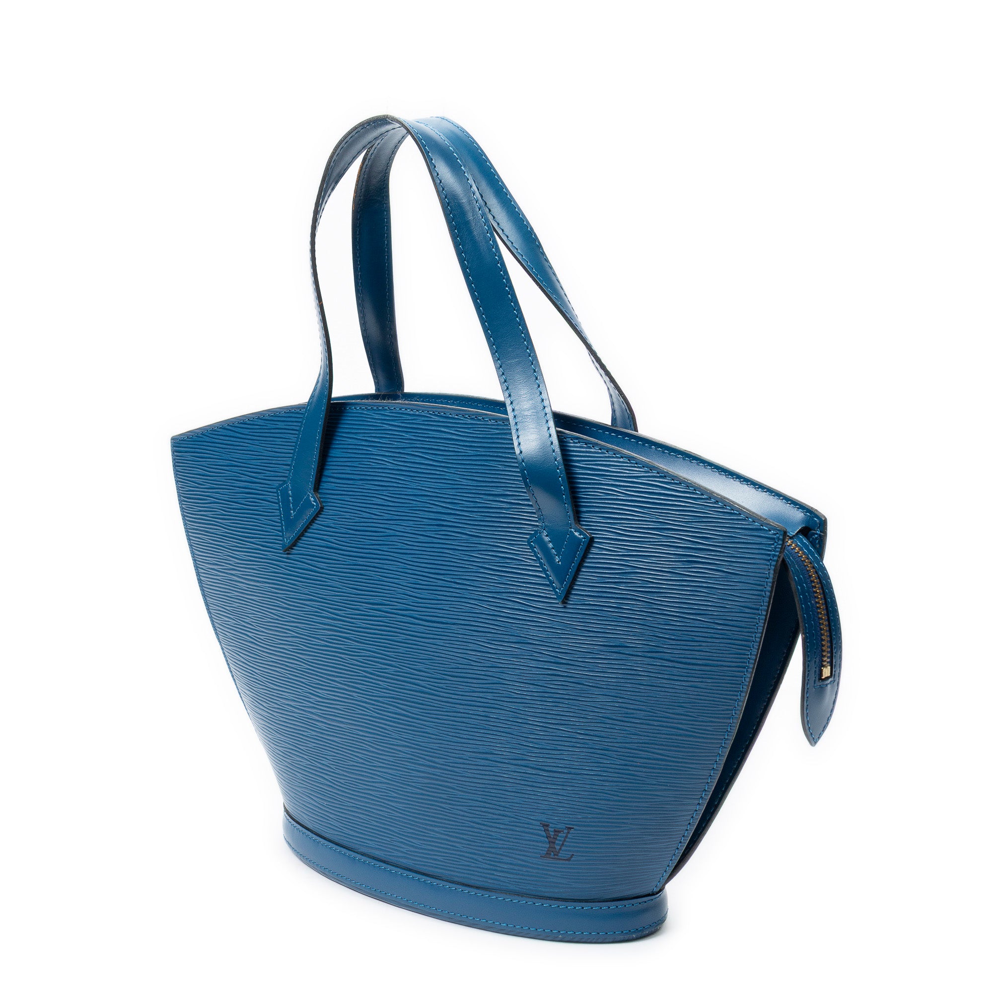 Handbag St-Jacques PM Blue Epi