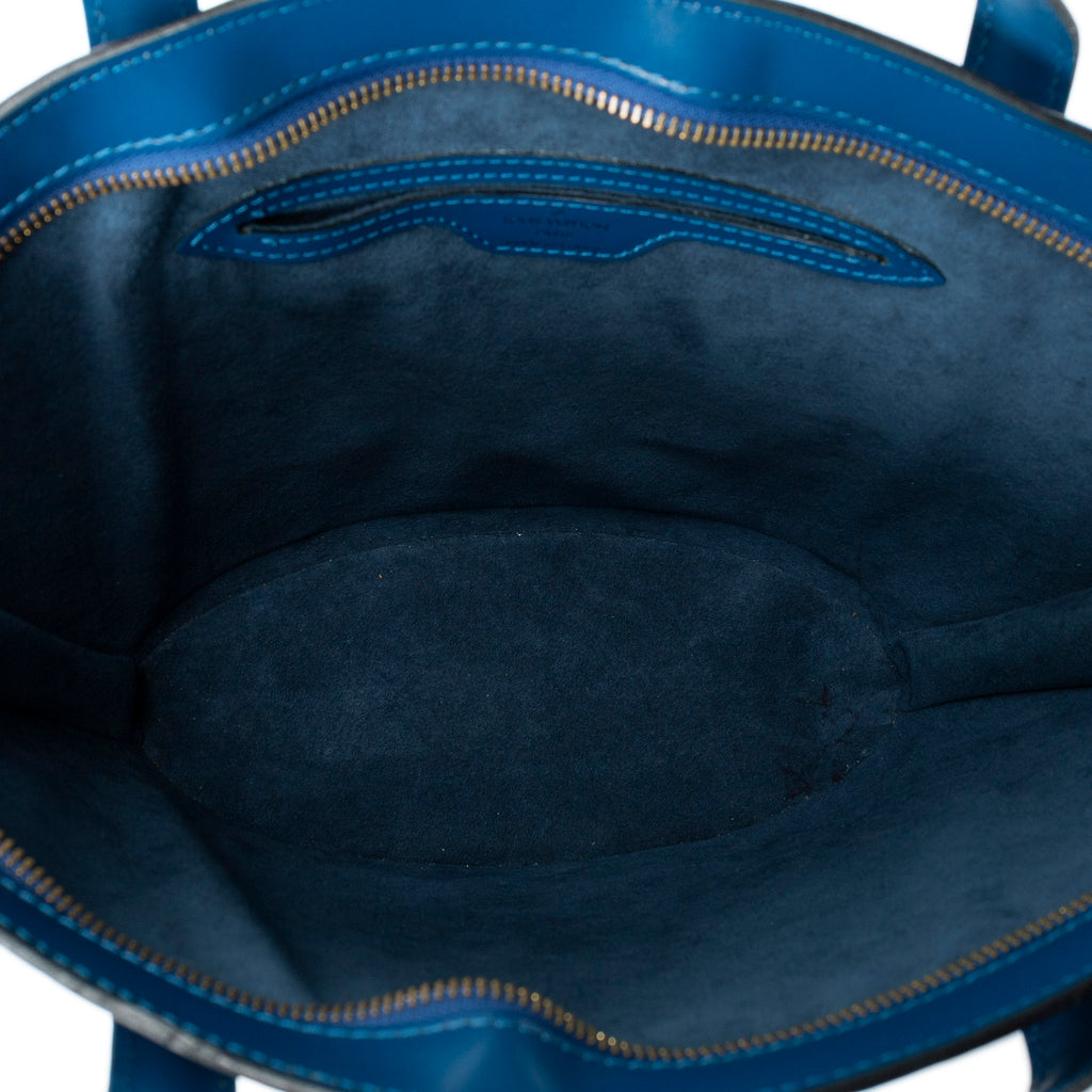 Handbag St-Jacques PM Blue Epi