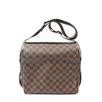 Sac à bandoulière Naviglio Damier Ebene marron