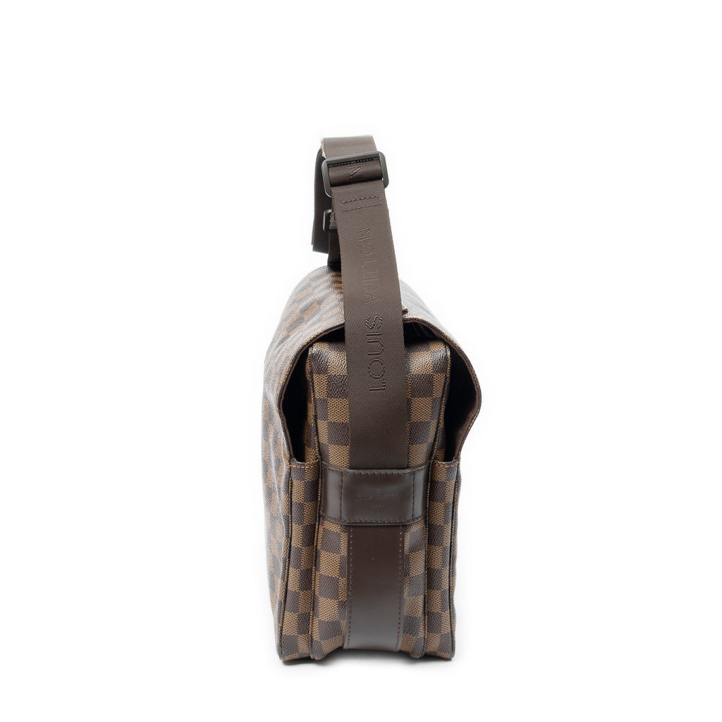 Shoulder Bag Naviglio Brown Damier Ebene