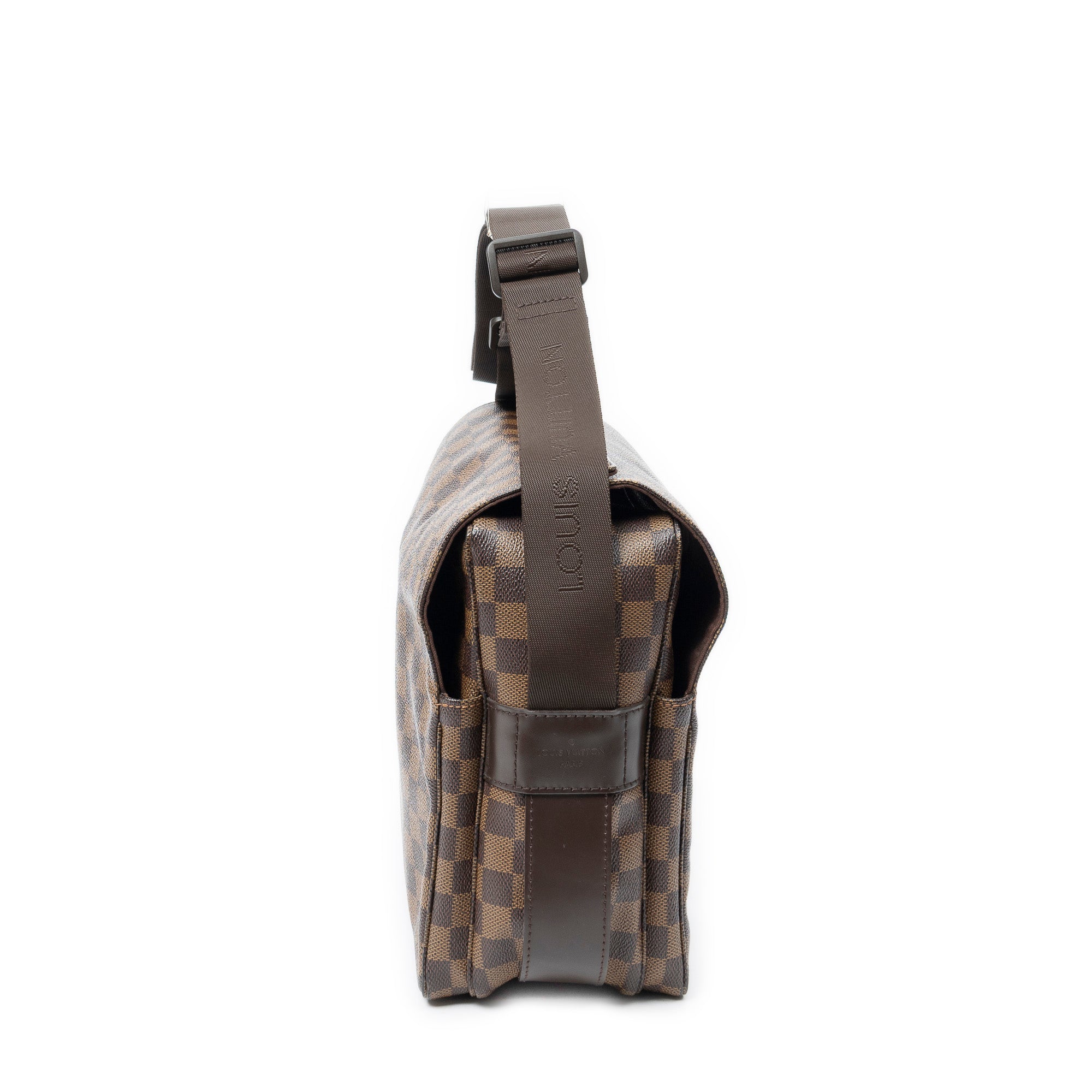 Shoulder Bag Naviglio Brown Damier Ebene