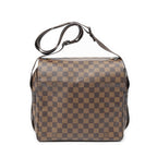 Shoulder Bag Naviglio Brown Damier Ebene