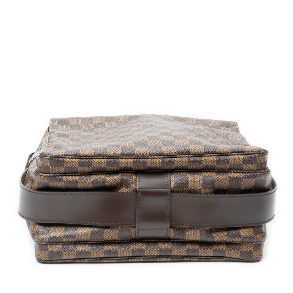 Shoulder Bag Naviglio Brown Damier Ebene