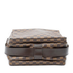 Shoulder Bag Naviglio Brown Damier Ebene