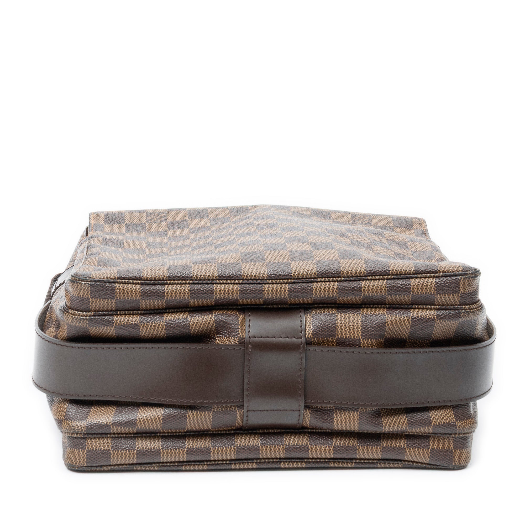 Shoulder Bag Naviglio Brown Damier Ebene