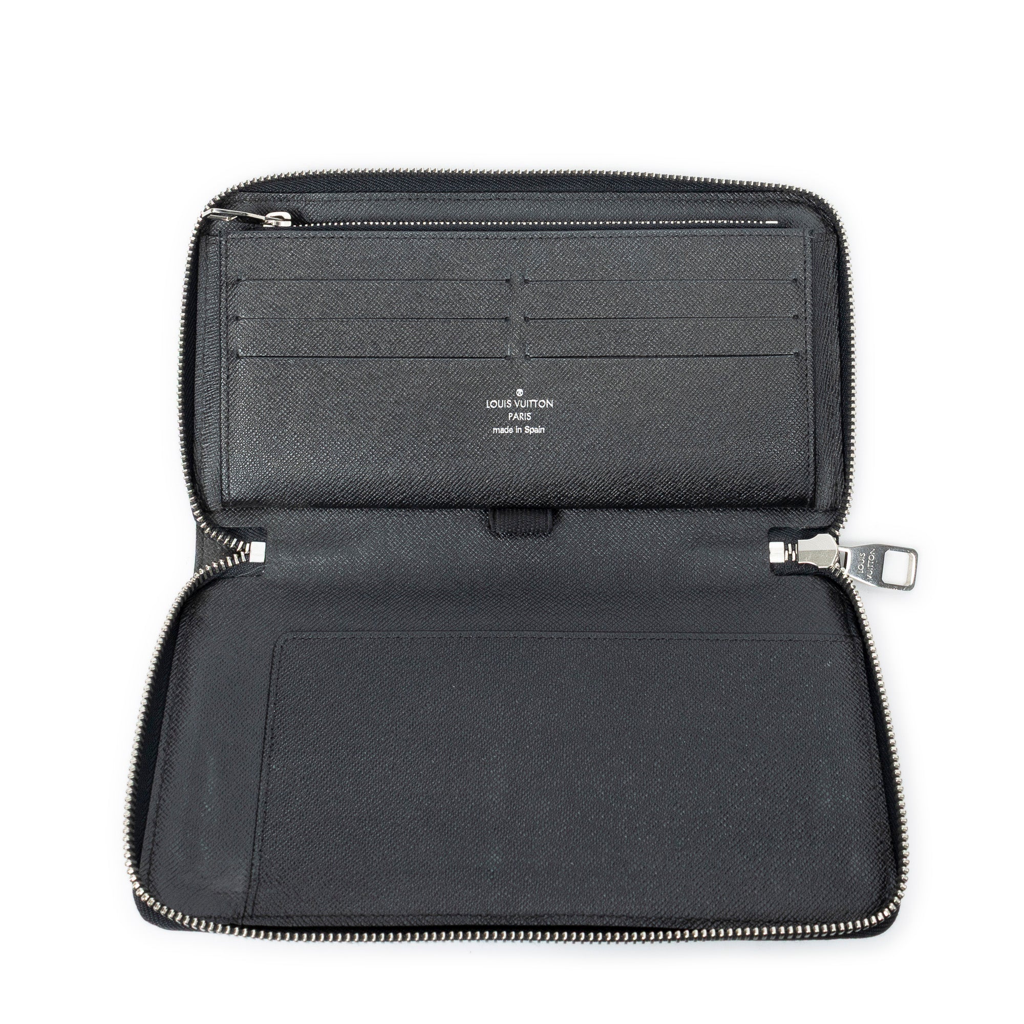 Wallet Zippy Organizer Wallet Black Damier Graphite