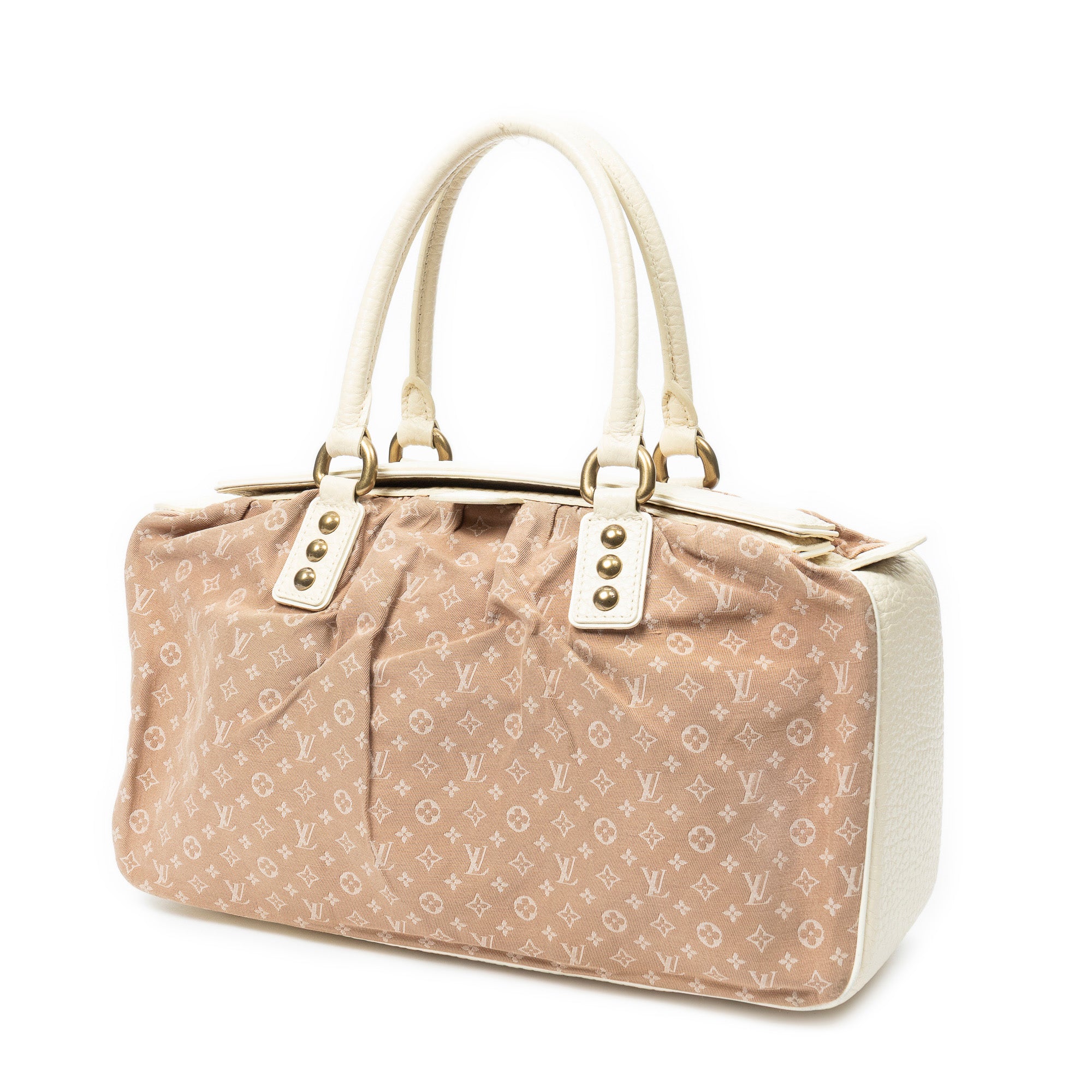 Sac Bandoulière Trapèze GM Beige Monogram Mini Lin