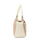 Shoulder Bag Trapeze GM Beige Monogram Mini Lin
